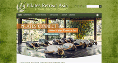 Desktop Screenshot of pilatesretreatasia.com